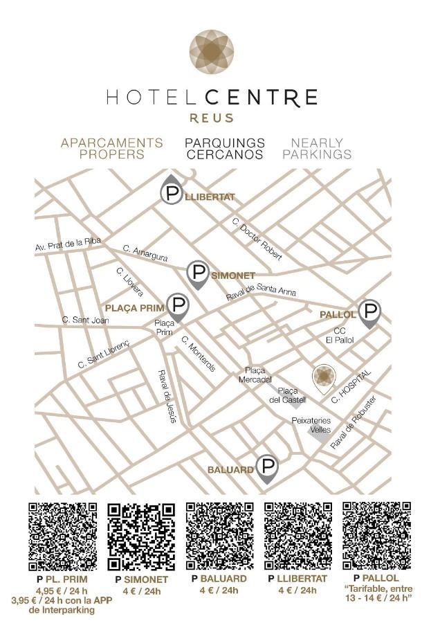 Hotel Centre Reus Ngoại thất bức ảnh